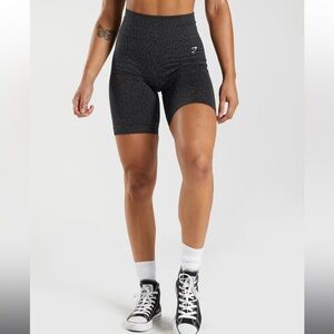 Adapt animal seamless cycling short Women's Black Shorts